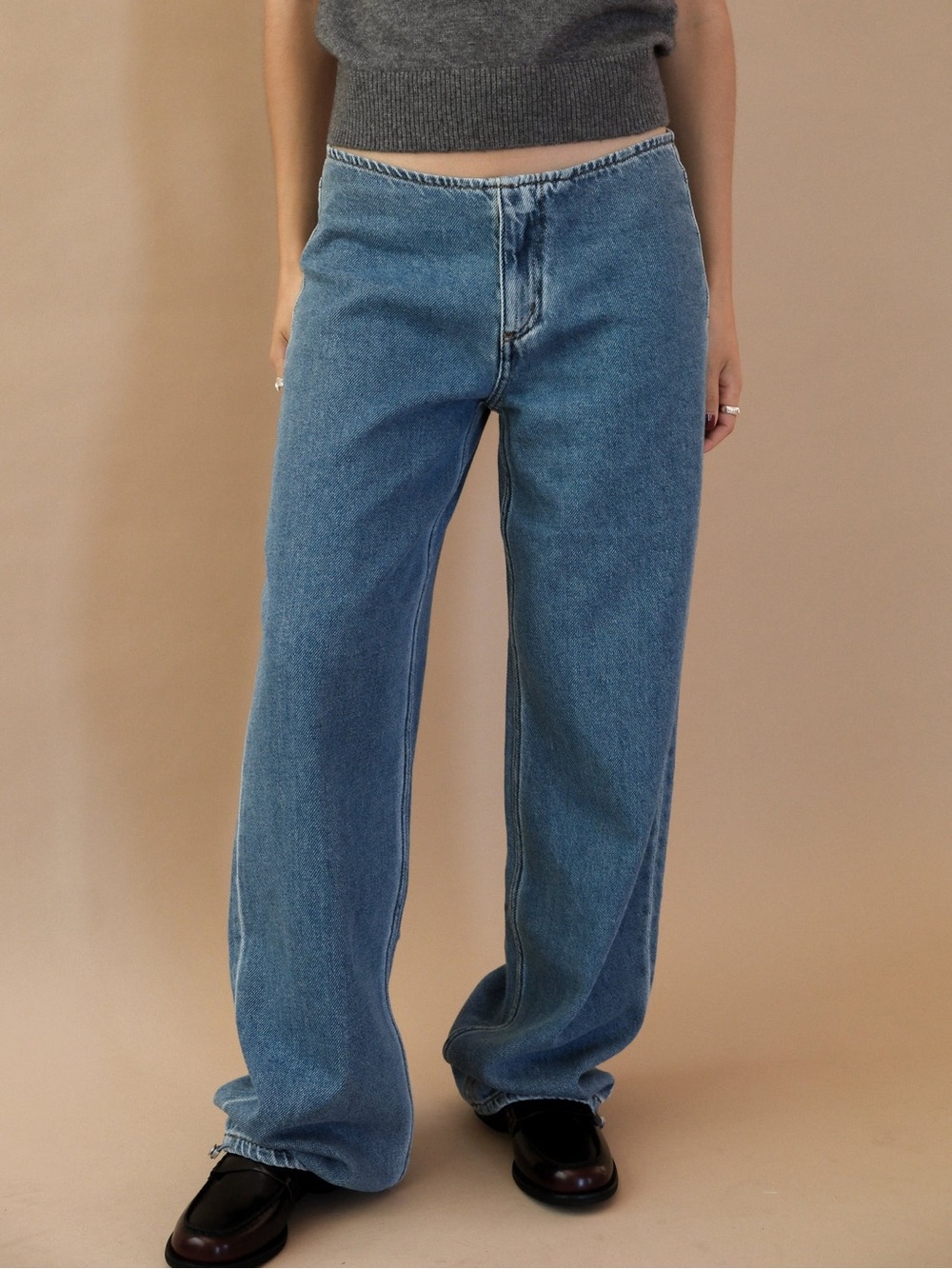 STILL HERE Sport Jeans Drawstring